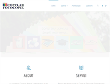Tablet Screenshot of copylab.org